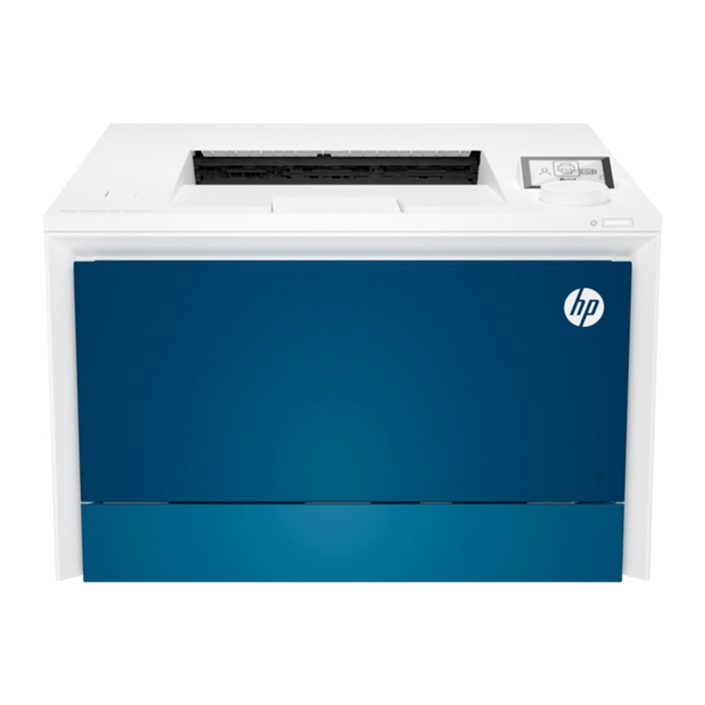 Impressora HP Laser Pro 4203DW - Laser, Colorida, Wi-Fi, USB, Branco/Azul, 110V