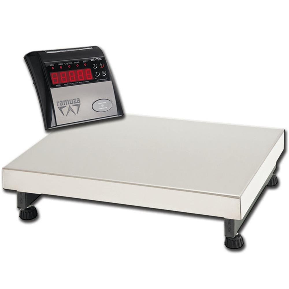 Balança Eletronica 300Kg Ramuza C/Bandeja Inox | Martins Atacado