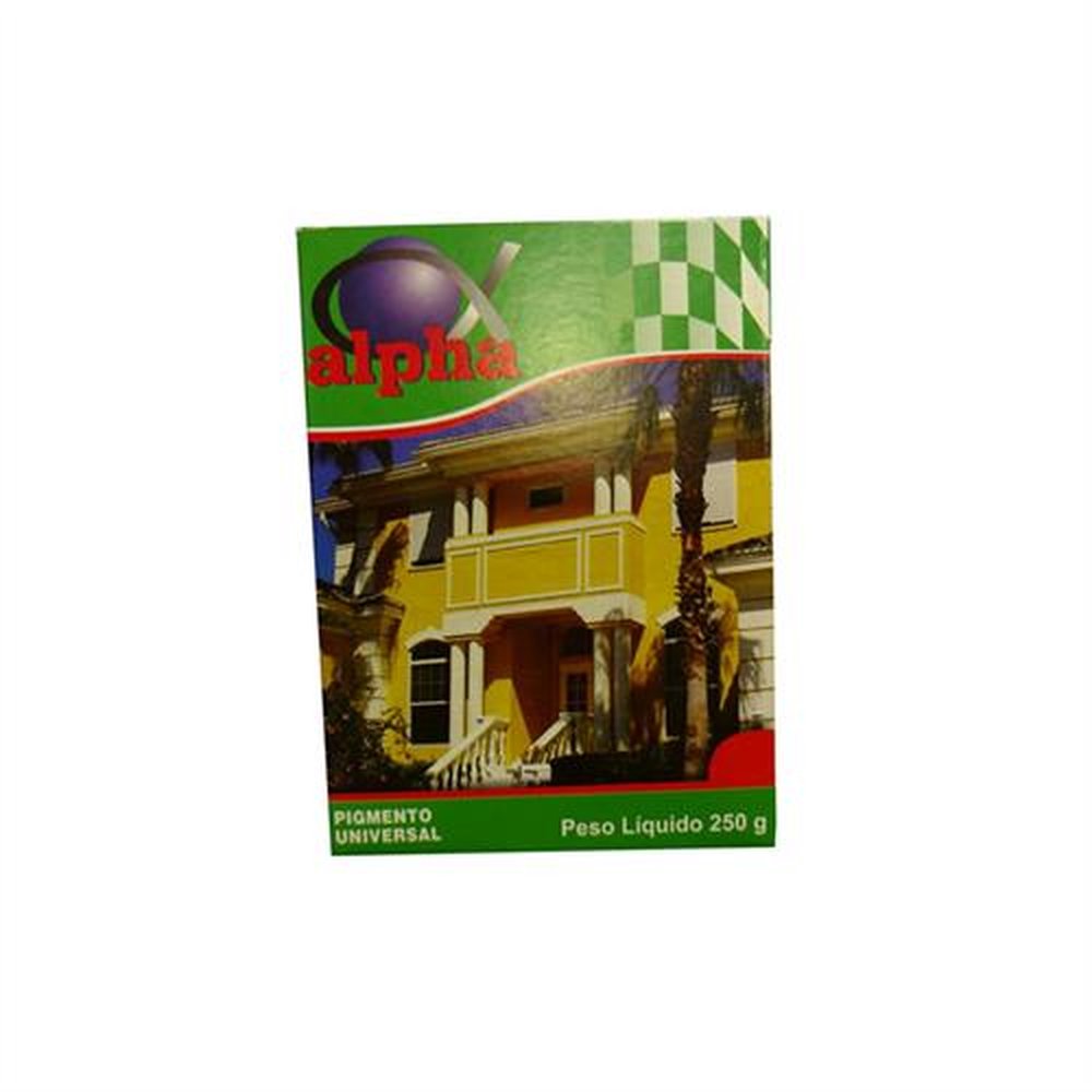 Tinta Po Oxferro Preto 06X250g Alfa