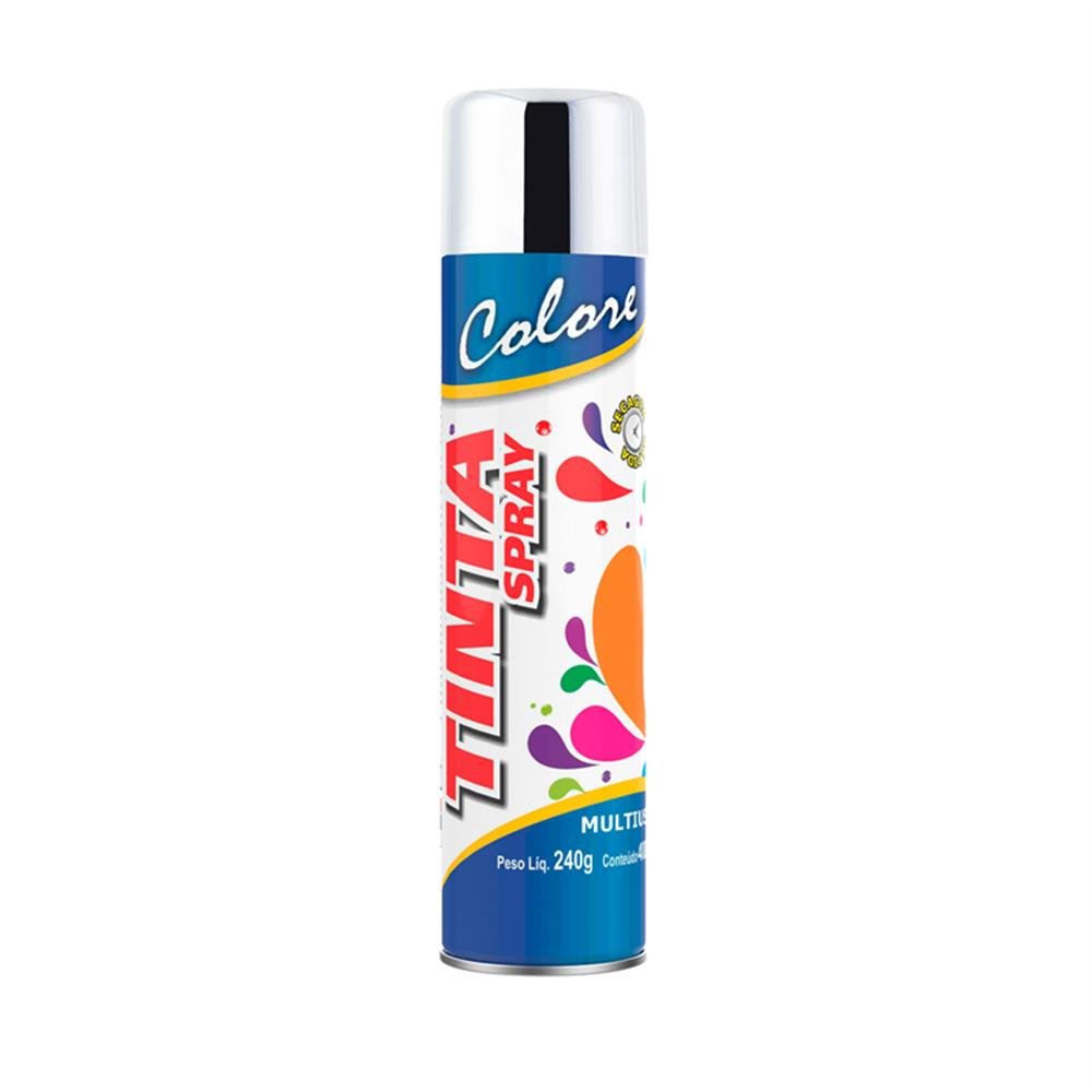 Tinta Spray Cromado 6X400 Colore