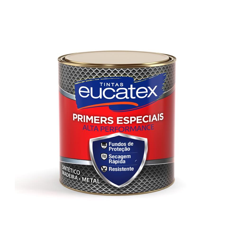 Fundo Galvanizado Eucatex 1/4X6
