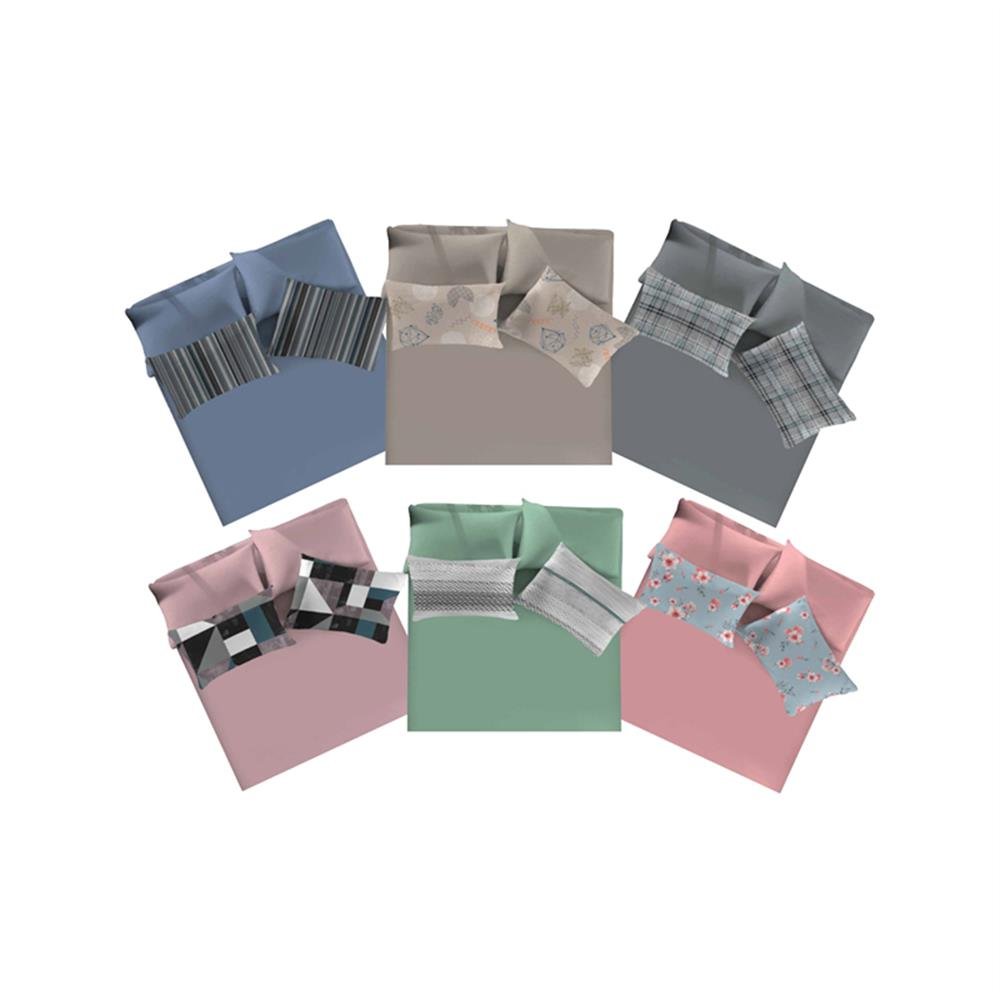Roupa Cama Casal 3 Peças Sortidas Portallar