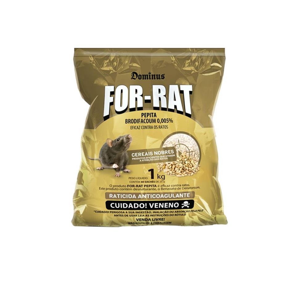 Raticida Girassol S/Casca 40X25g