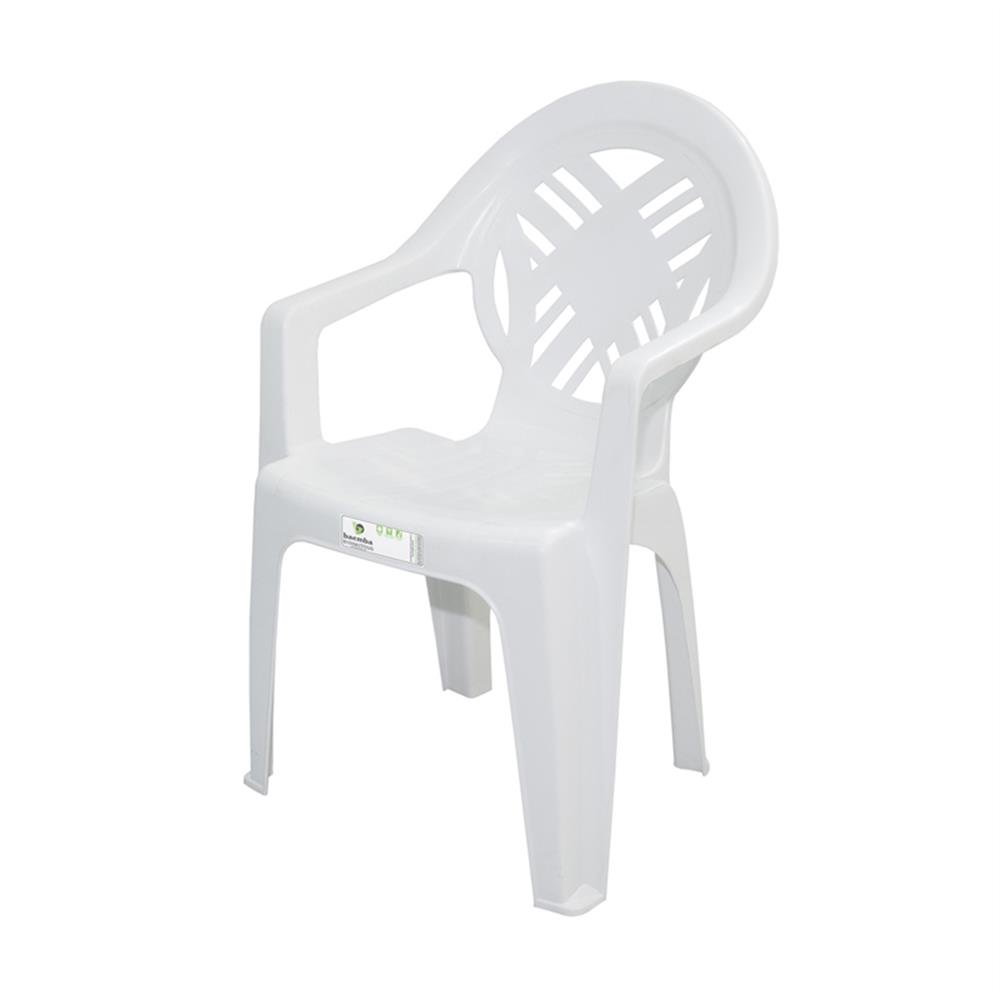 Poltrona Plastica Alta Branca Movemba