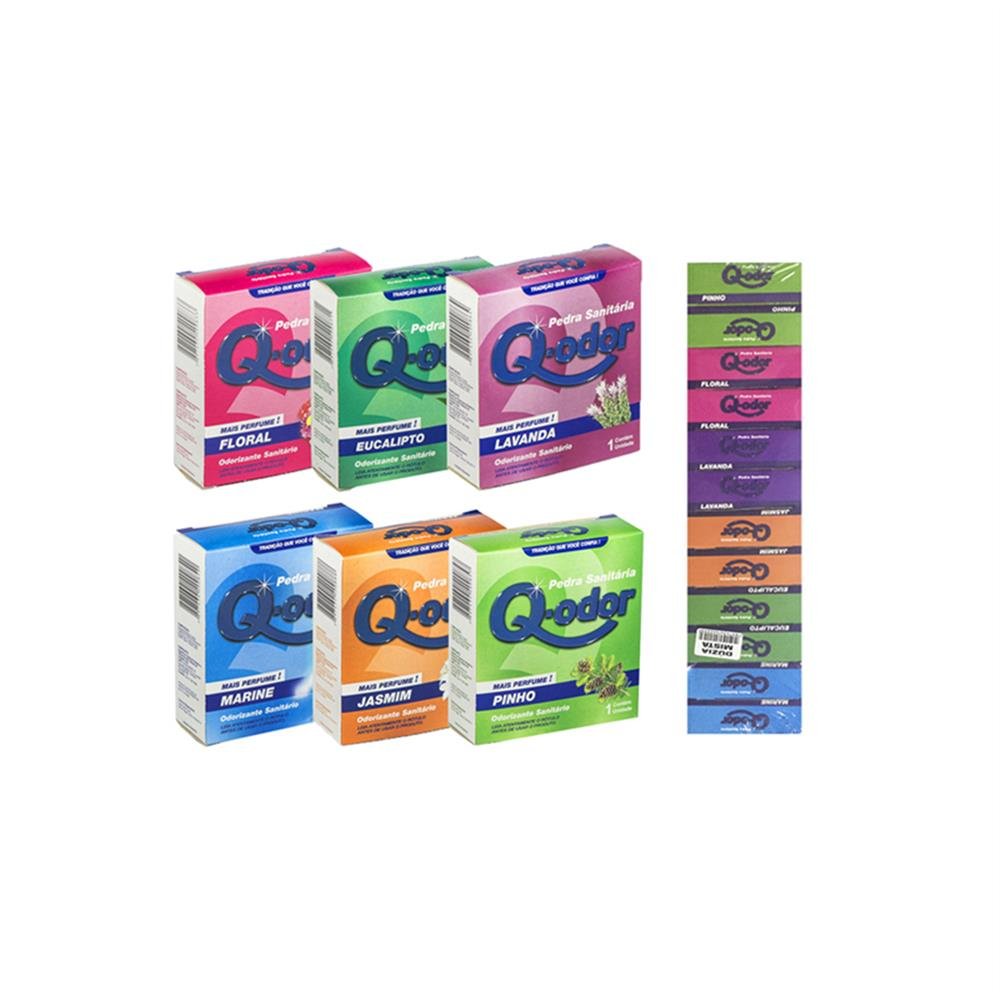 Pedra Sanitaria 12X40g Sortida Q-Odor