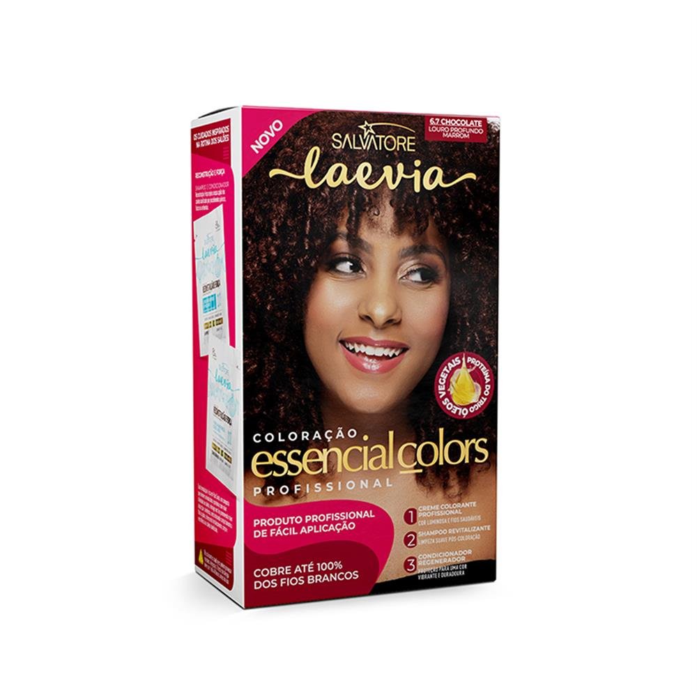Coloração Cabelo 6.7 Chocolate Laevia