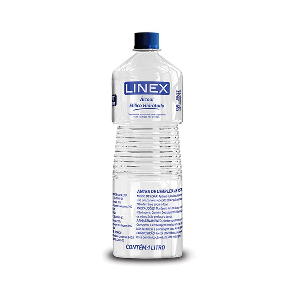 Álcool Desinfetante Liquido 70 1Lx12 Linex