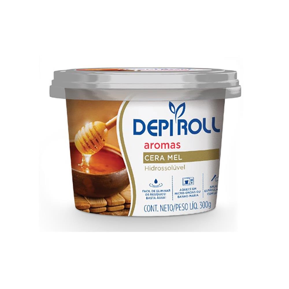 Cera Depilação Hidro Mel 300G Depiroll