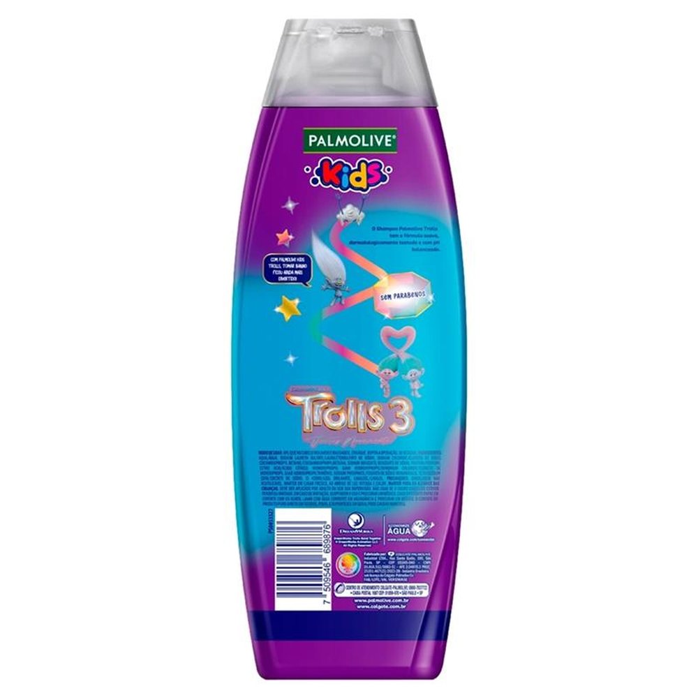 SHAMPOO PALMOLIVE KIDS TROLLS CABELO CRESPO 350ml