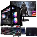 Computador Gamer Tob Ryzen 5 4600G SSD 480GB 16GB Windows 10 Pro Trial + Teclado/Mouse + Mouse Pad + Headset gamer + Monitor 23