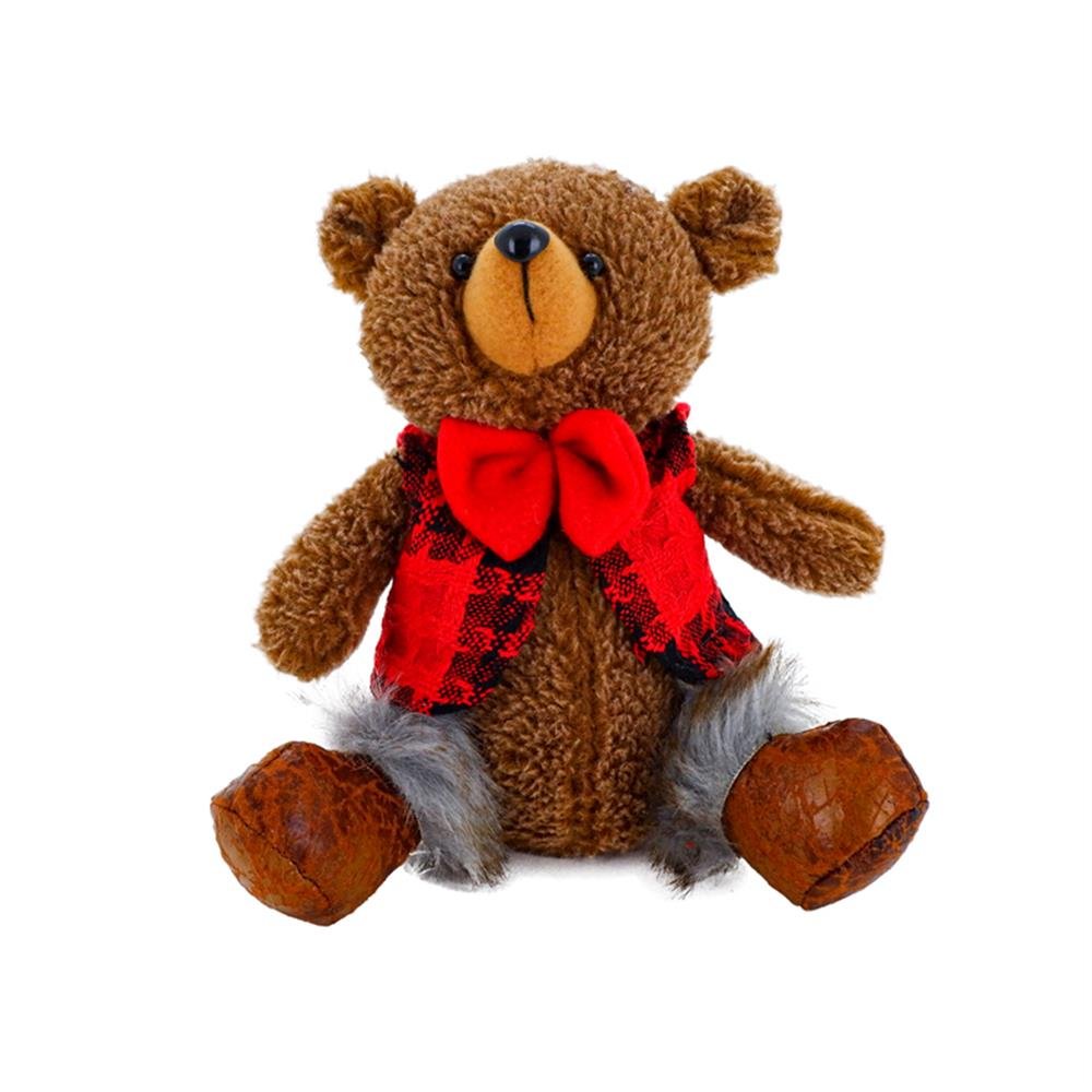 Enfeite Natal Urso Baby Noel Sentado 17Cm C3
