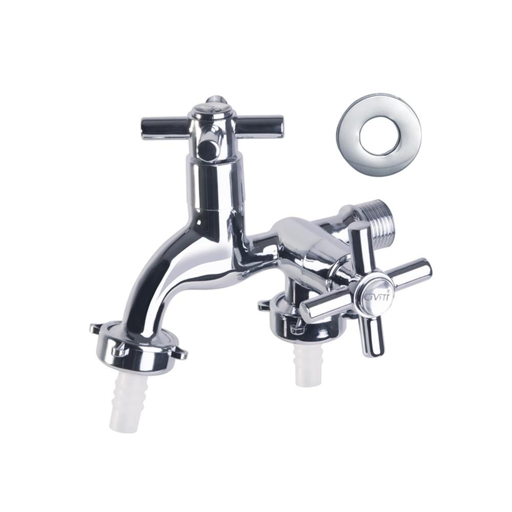 Torneira Maquina Lavar 1/2 Metal Cruzeta Civitt