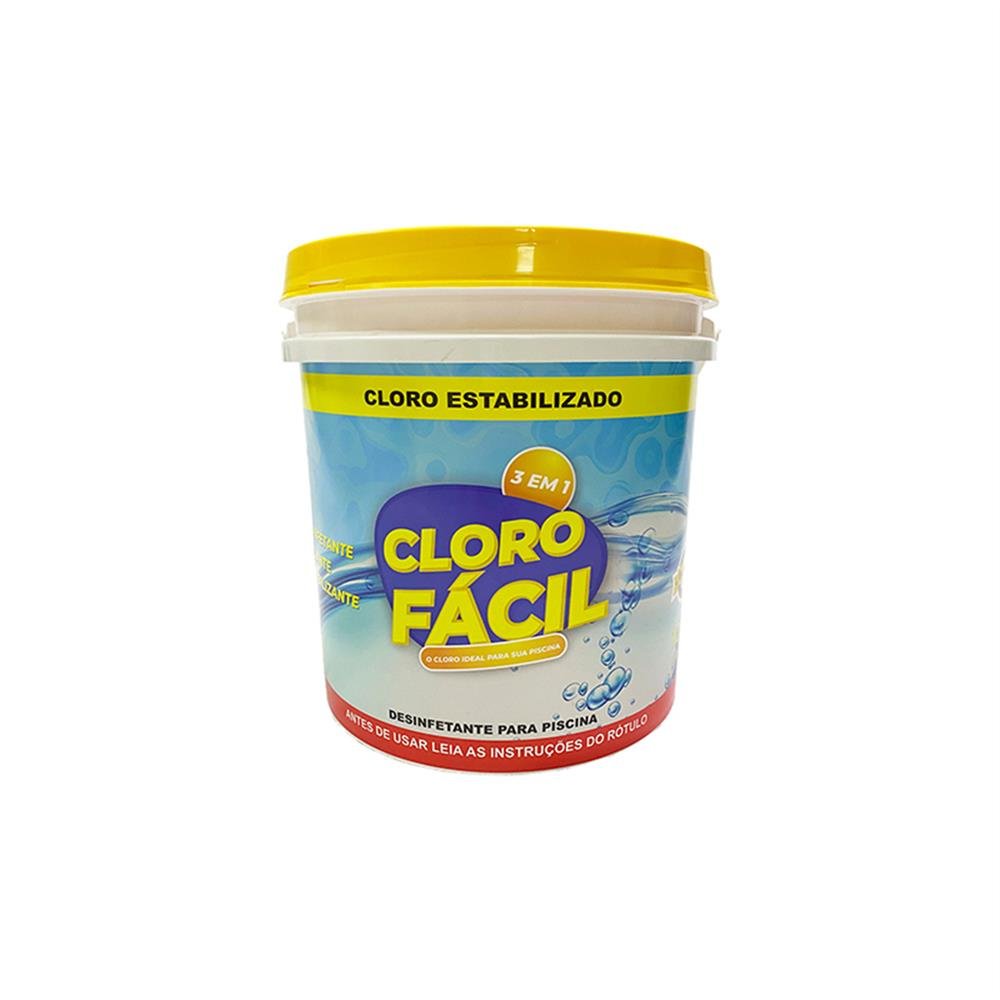 Cloro Piscina 3X1 Clorofacil 10Kg
