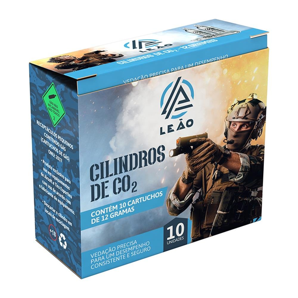 Capsula Descartavel Co2 12G Leão C10