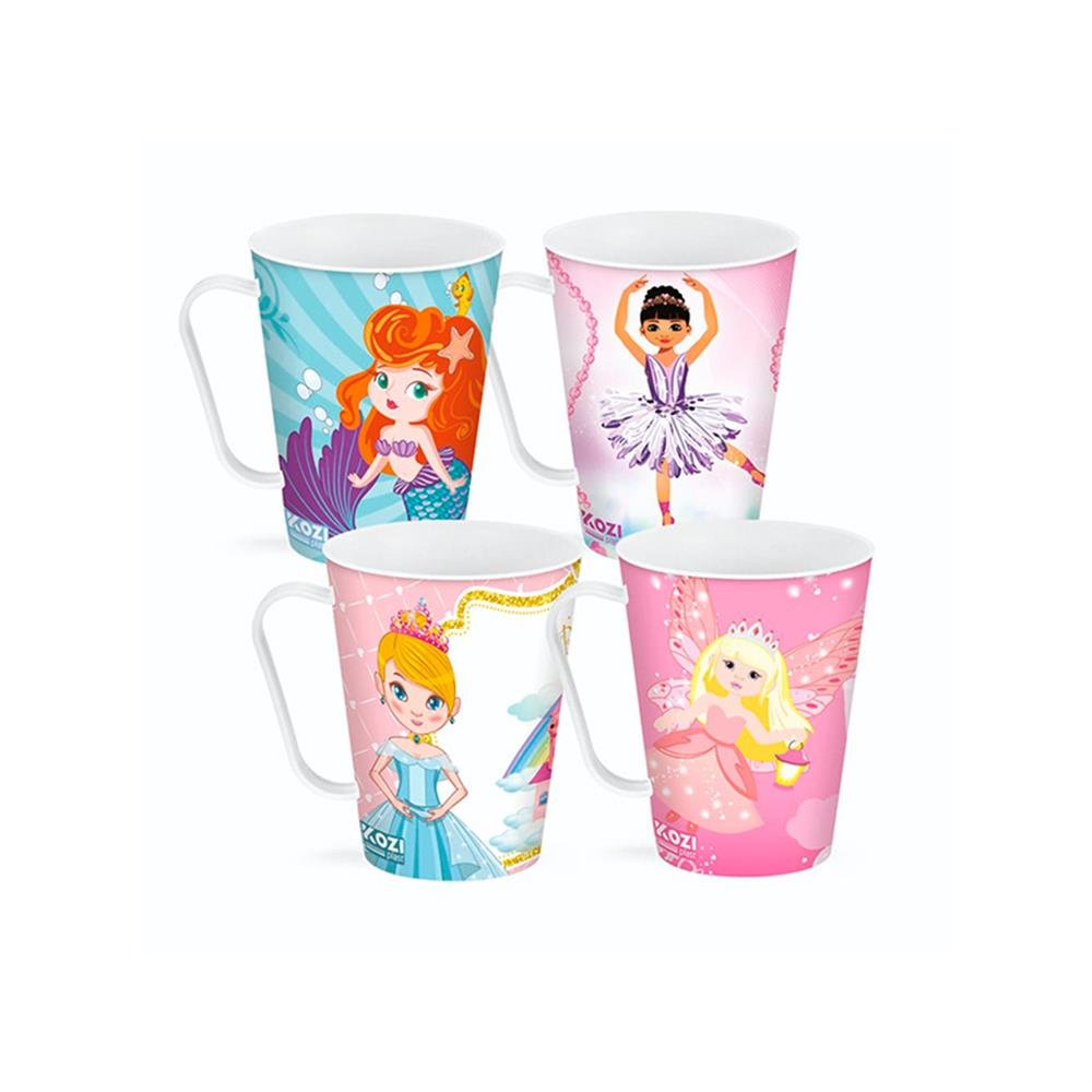 Caneca Plastico 430Ml Sonho Encantado Sortido