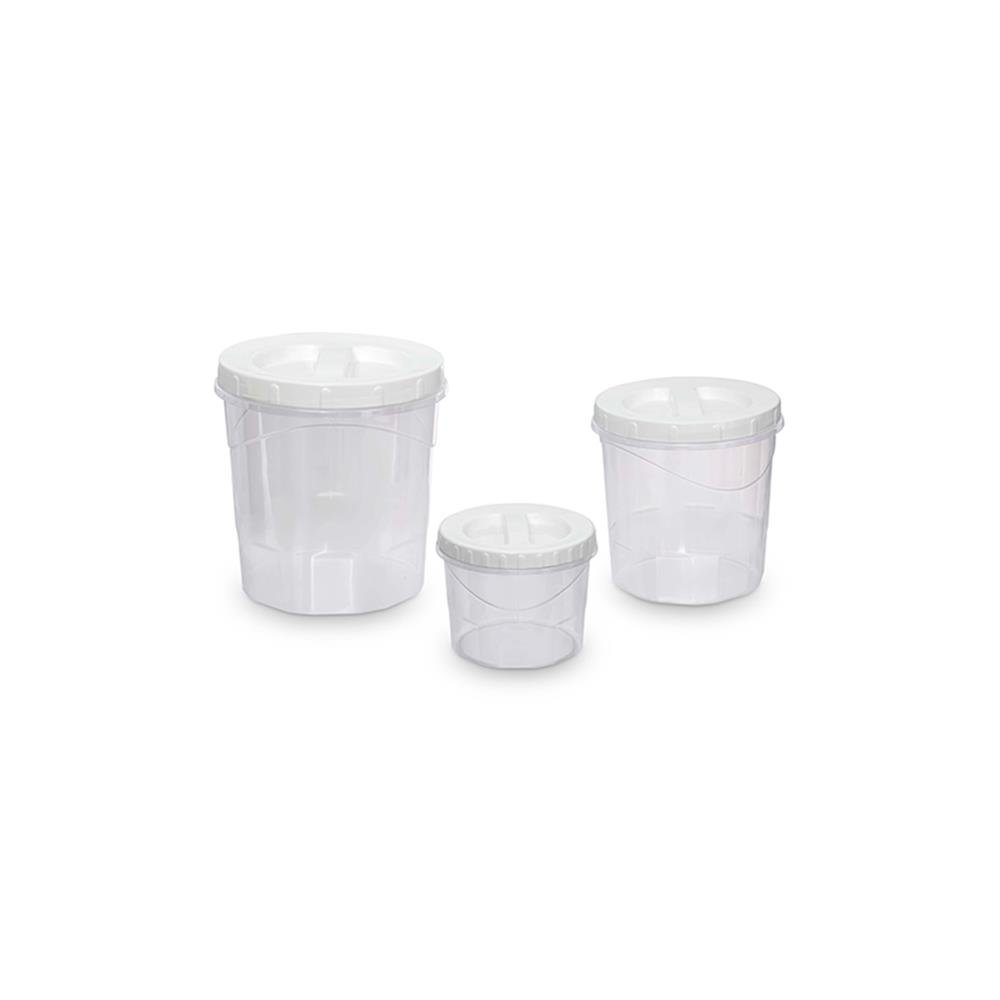 Conjunto Mantimento Plastico 3 Peças Plastico Usual Plastic