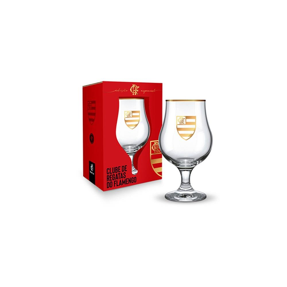 Taca Cerveja 400Ml Flamengo Brasfoot