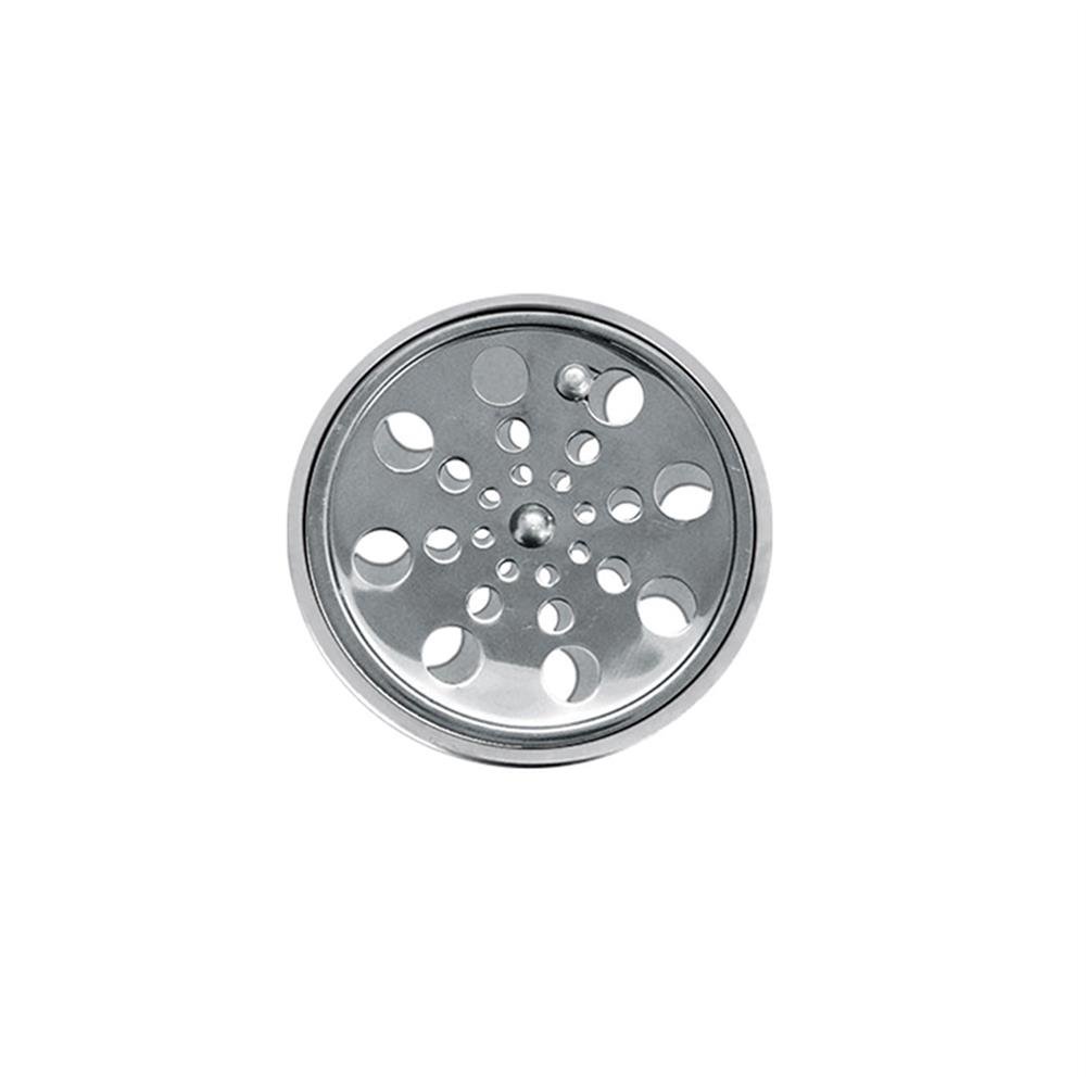 Grelha Redondo Inox 100mm sem Caixa Overtime