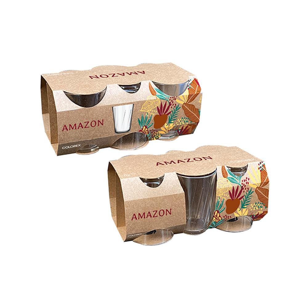 Copo Água 190Ml Amazon Nadir 8Xc6