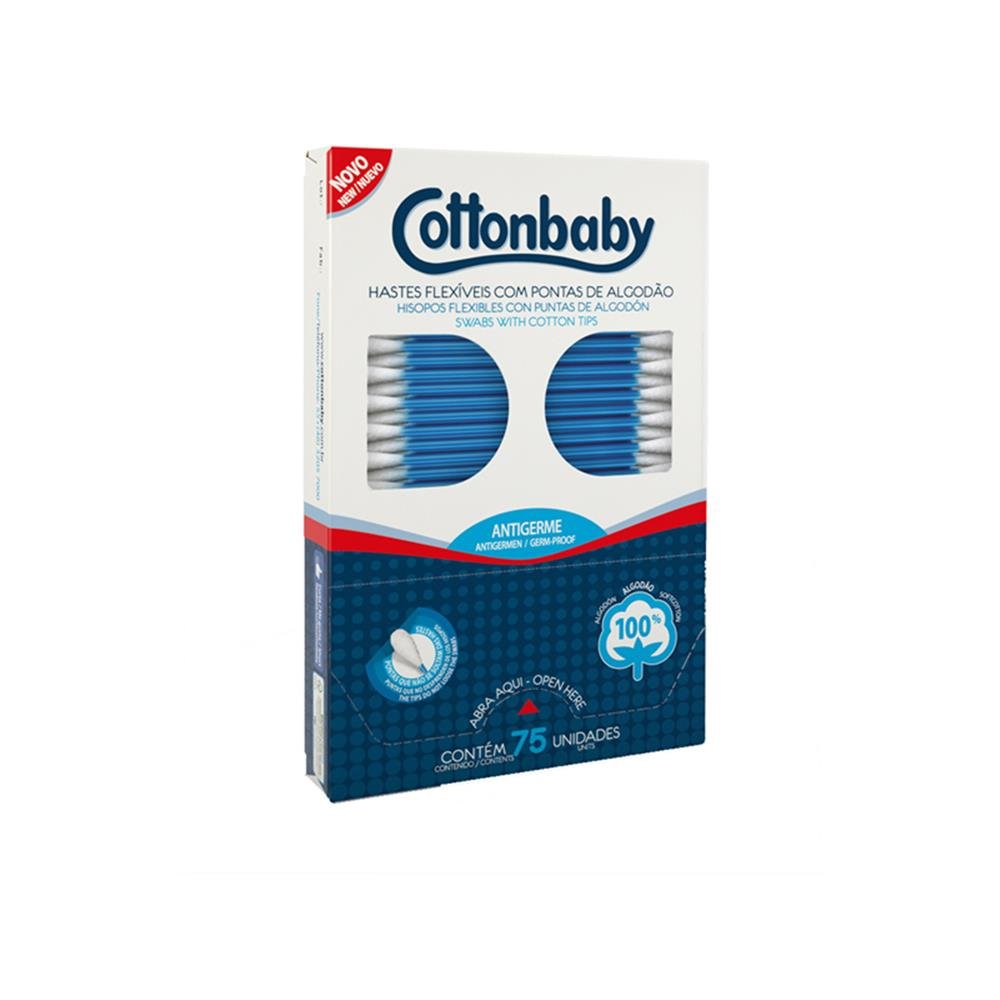 Haste Flexivel Cotton Baby 6X12x7 5 Unidades