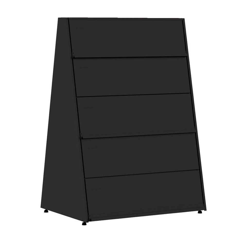 GONDOLA AMAPA PARA PISO INICIAL CENTRO 1,38X0,96X0,75 PRETO