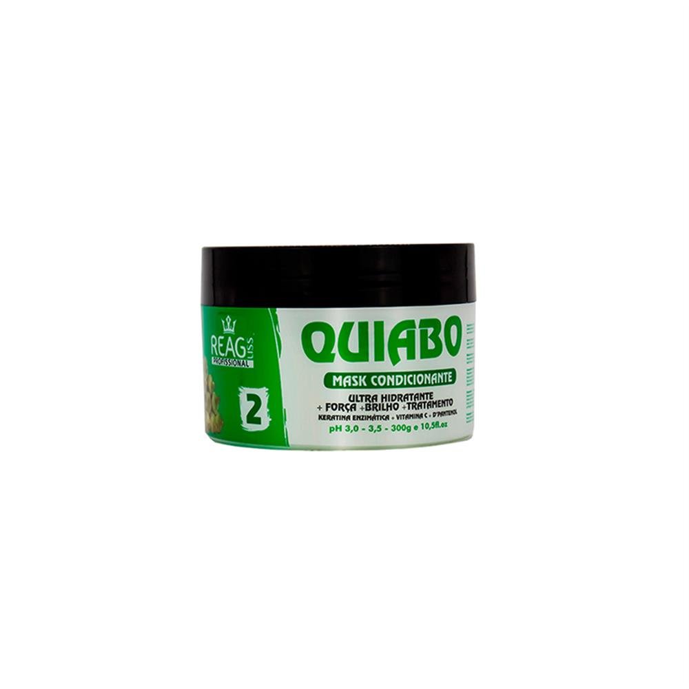 Creme Cabelo 300G Quiabo Reag Liss