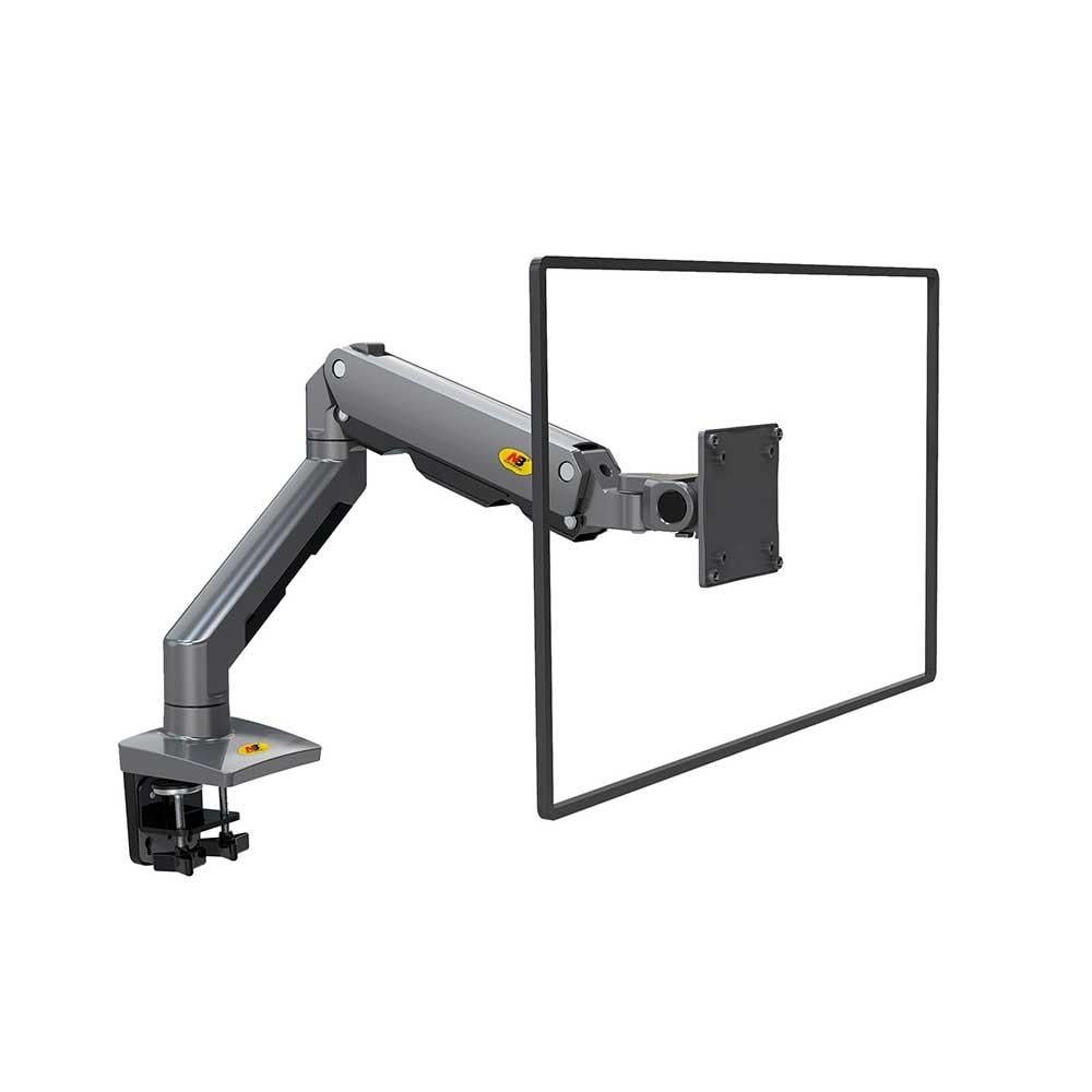 Suporte Monitor North Bayo Ajustavel Com Braco Mecanico 27" a 45" - Nb-g50