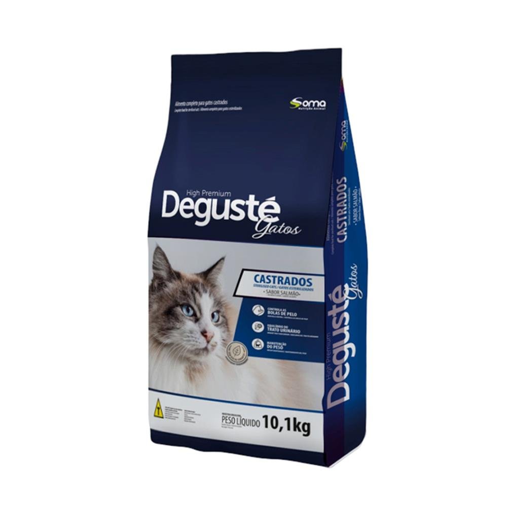 Ração Gato Castrado 10,1Kg Deguste