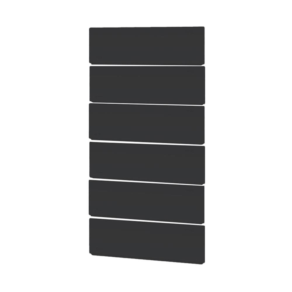 Fundo Gondola Amapa Flex 89X28 Preto C6