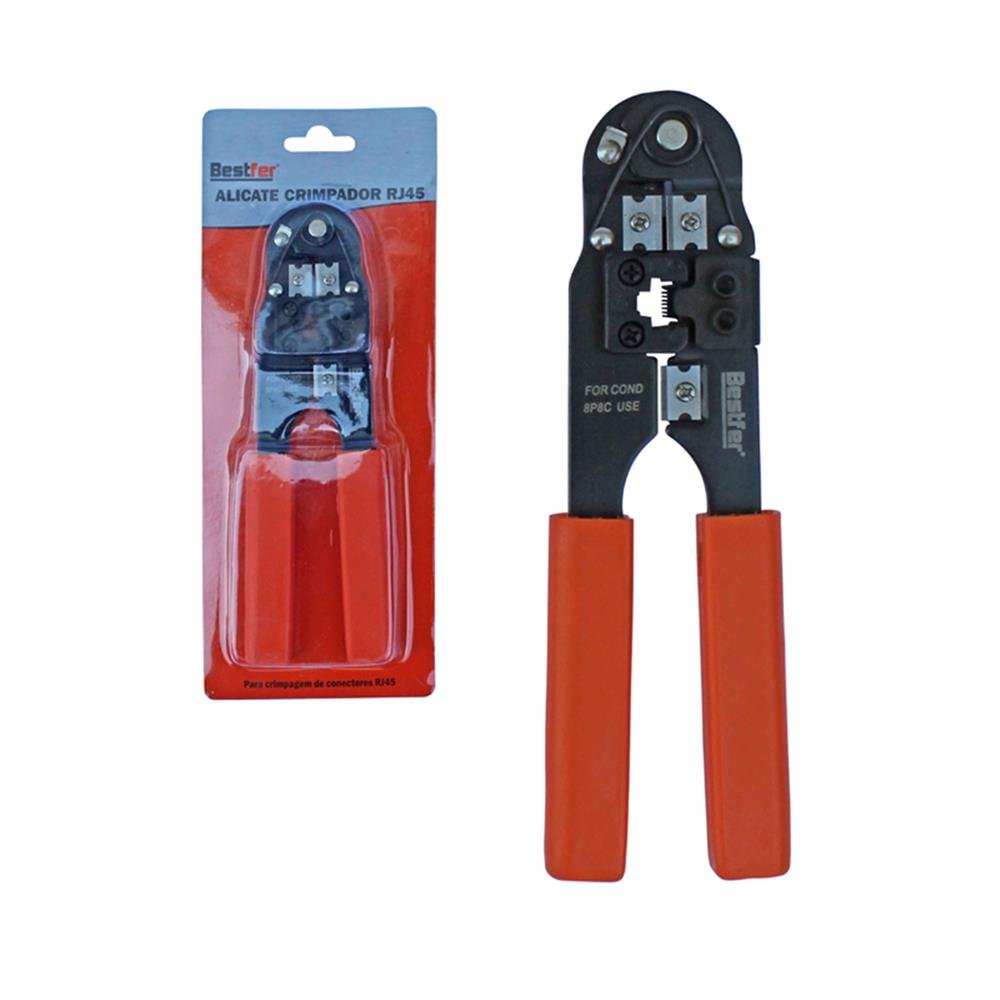 Alicate Crimpar Conector Rj45 Bestfer