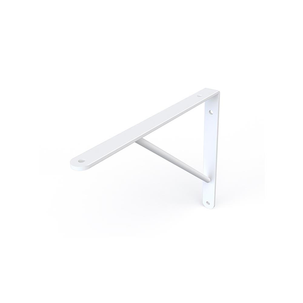Suporte Prateleira 20Cm Branco Mão Francesa Dicarlo