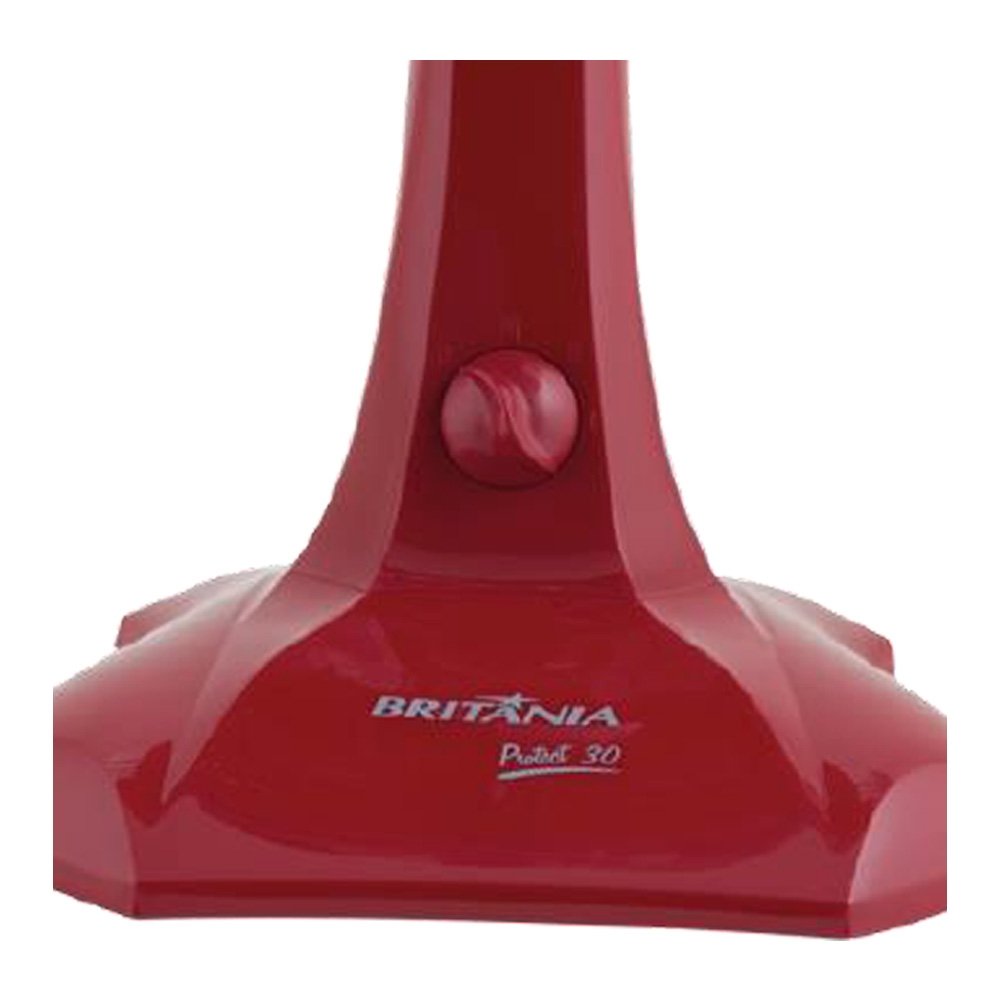Ventilador de Mesa 30cm Britânia Protect Six, Vermelho, 110V