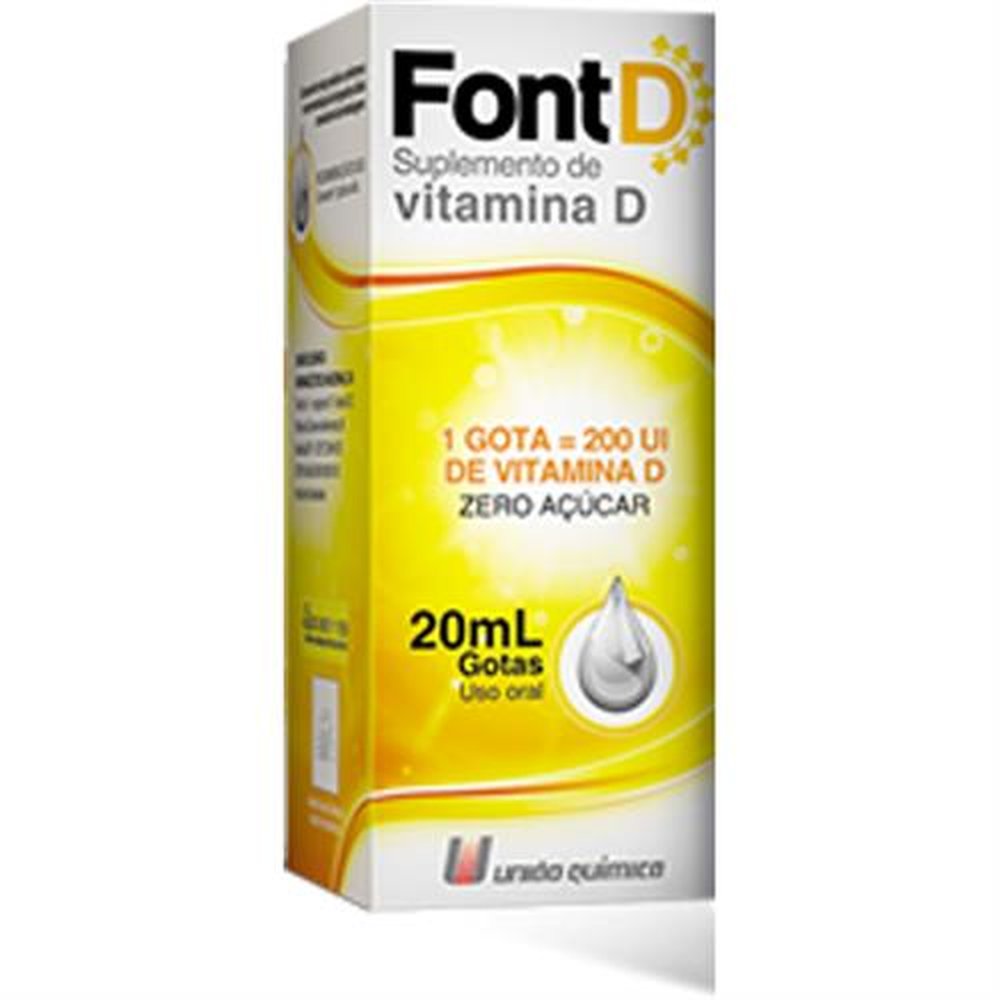 Font D Gotas 2-000 Ui Frasco 20Ml - UNIAO QUIMICA