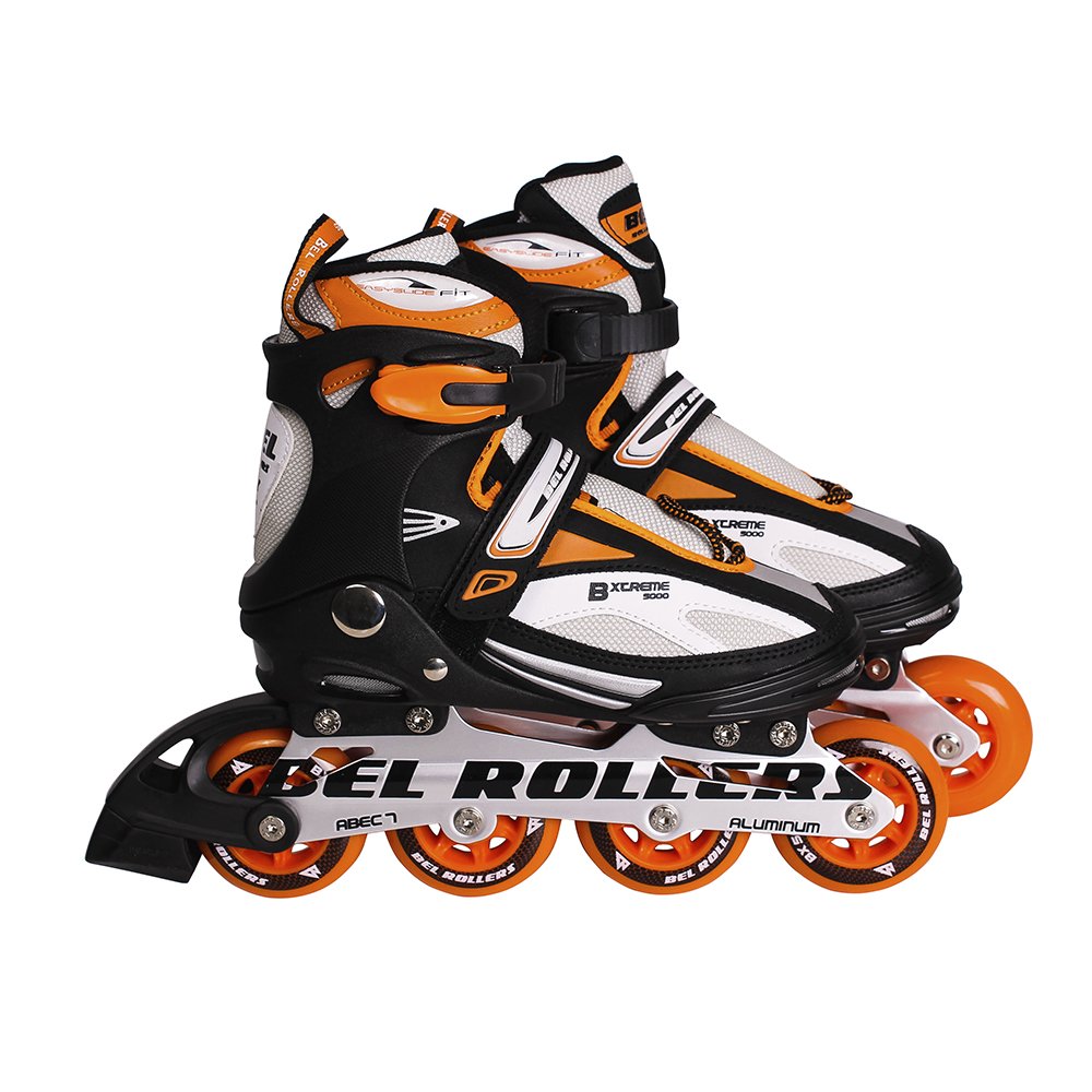 Patins Inline Rollers Bxtreme Abec-7 41 Laranja Bel