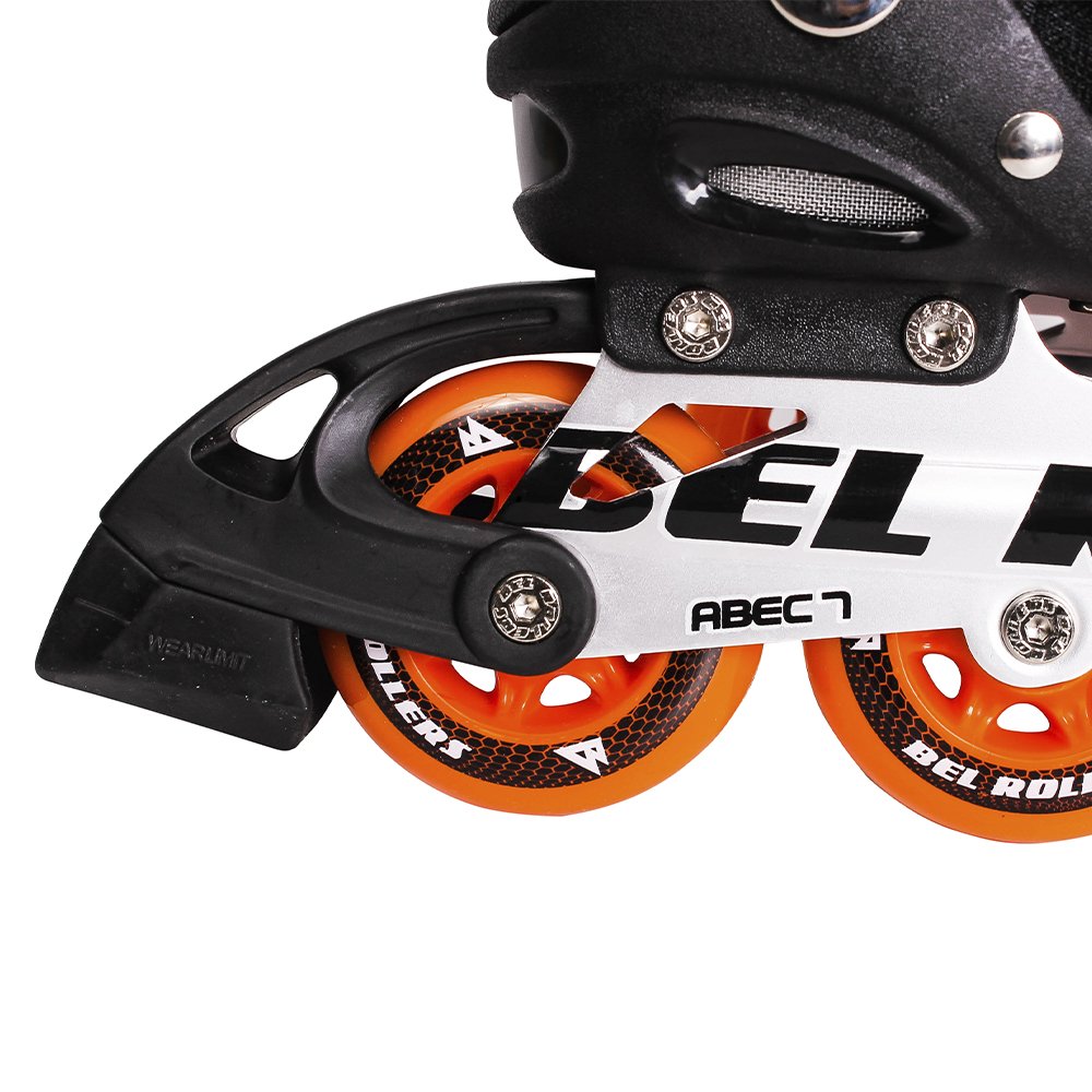 Patins Inline Rollers Bxtreme Abec-7 41 Laranja Bel