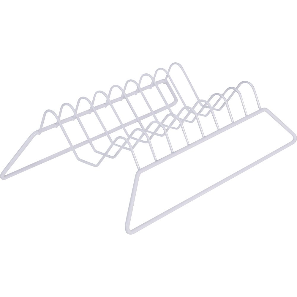 Organizador De Pratos Vertical Branco Bel