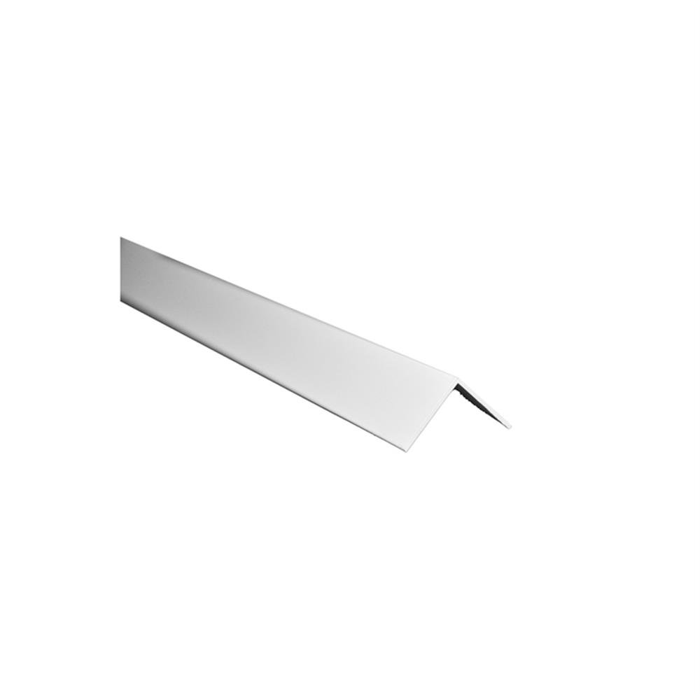 Cantoneira Aluminio L Branca 3/4" 3M Decal