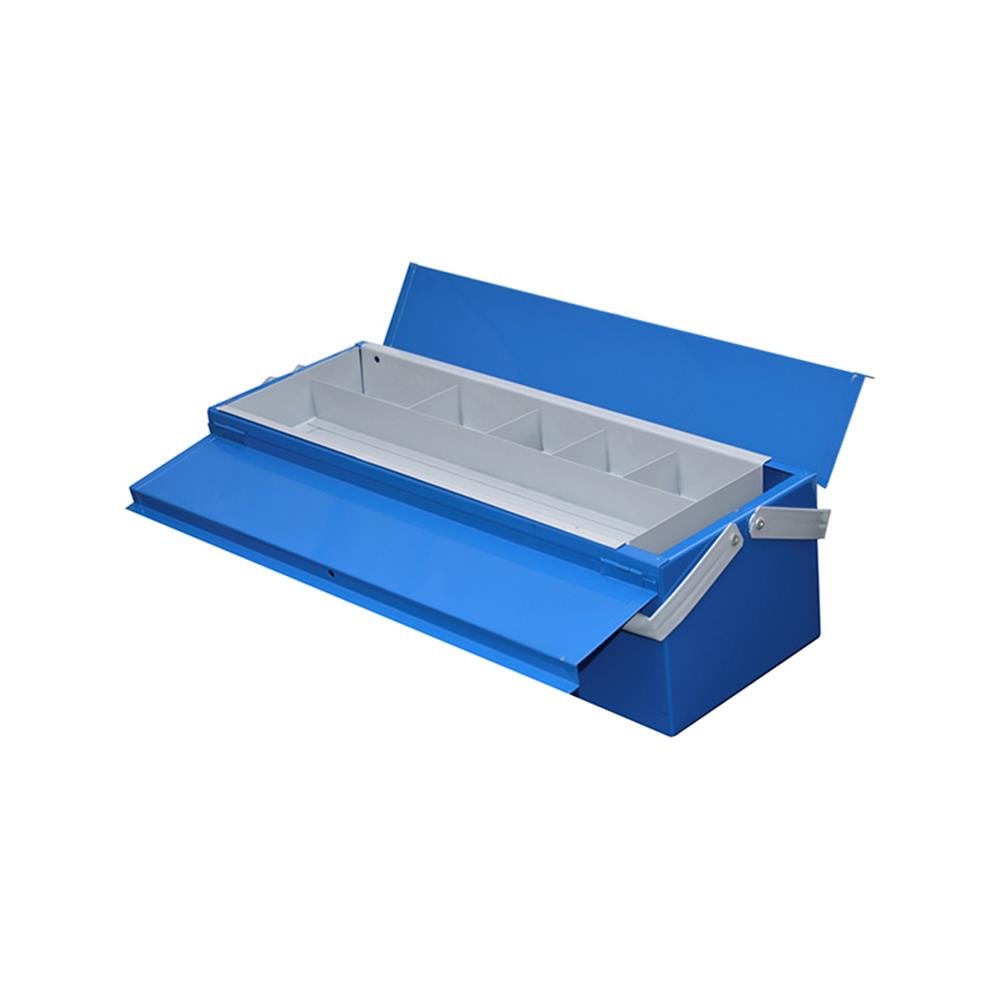 Caixa Ferramentas Metal 40X18x14 Bau N02