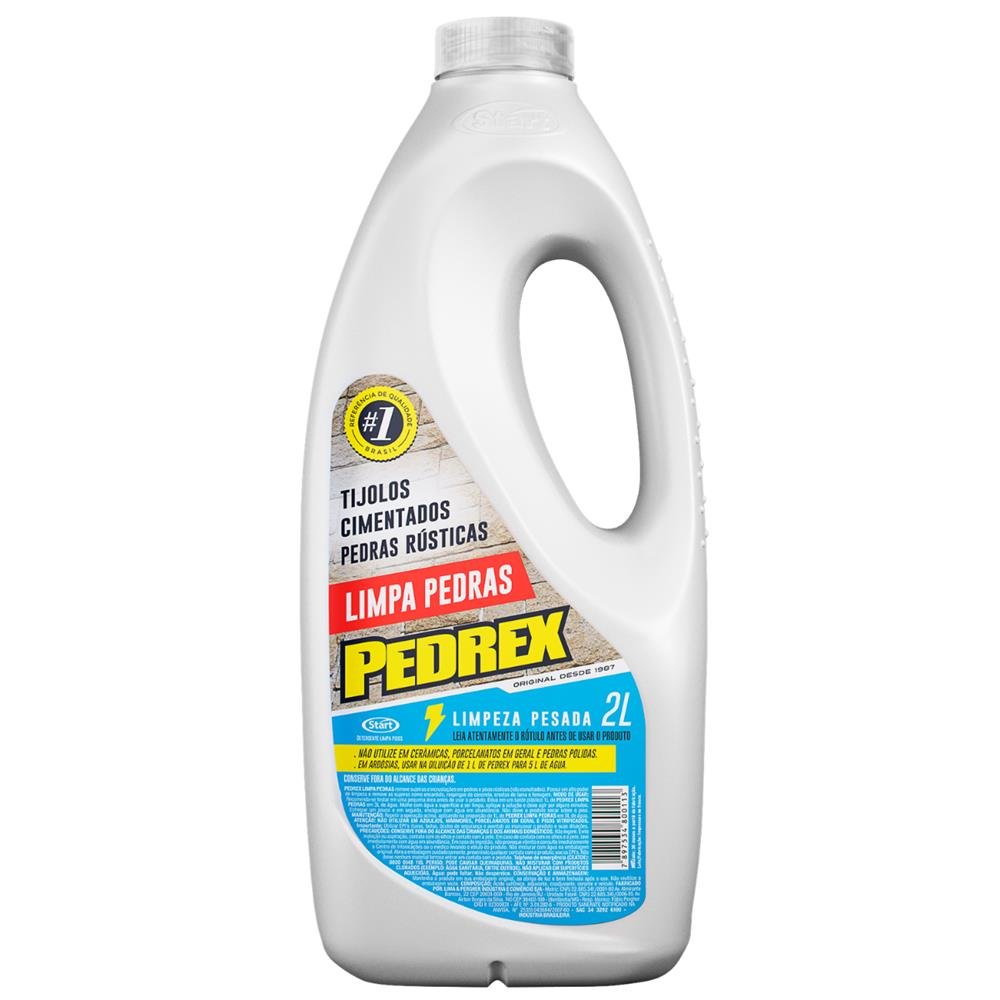 Limpa Pedra Pedrex 2L - Caixa contém 6 Unidades