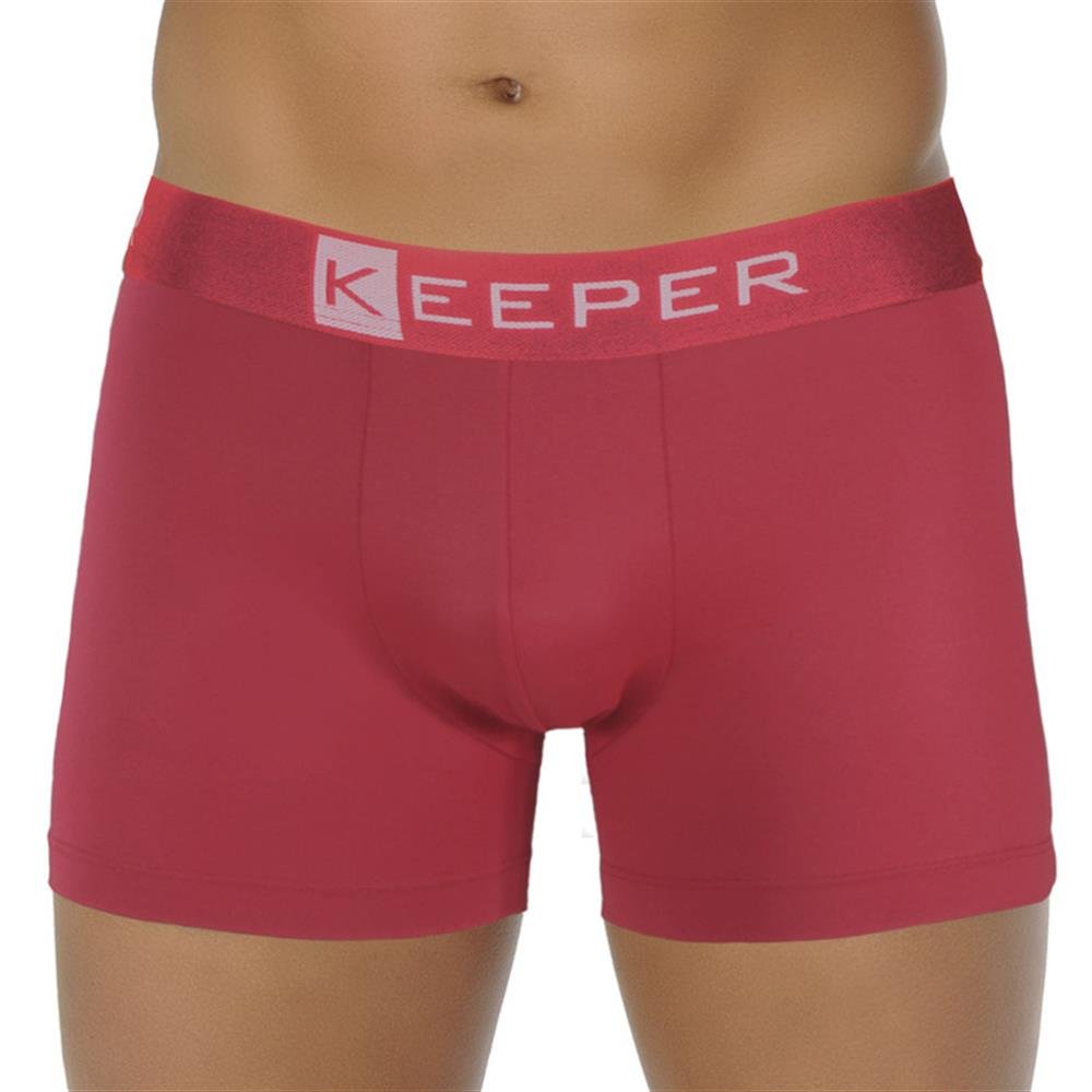 Cueca Keeper Box Adulto Microfibra M En