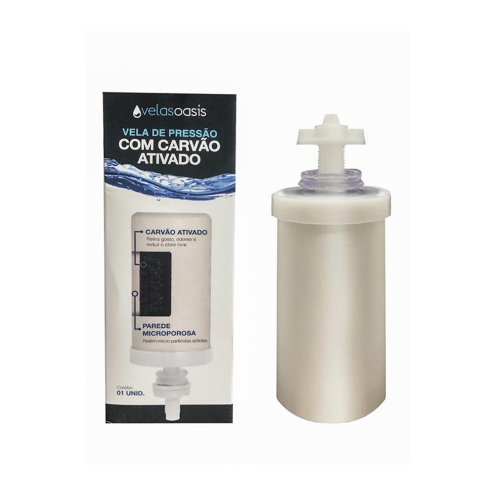 Vela Filtro Carvão Ativado Torneira Oasis C9