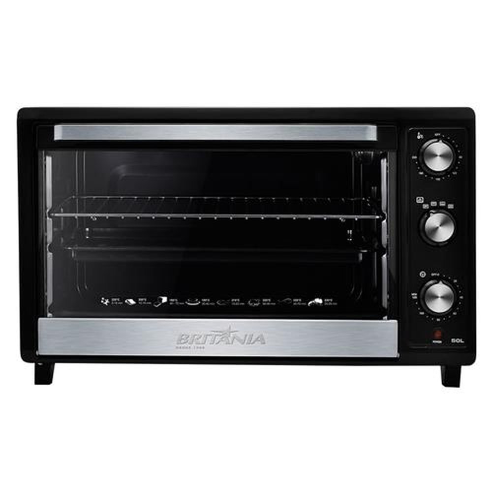 Forno Elétrico Britânia 50 Litros, Preto, 220V