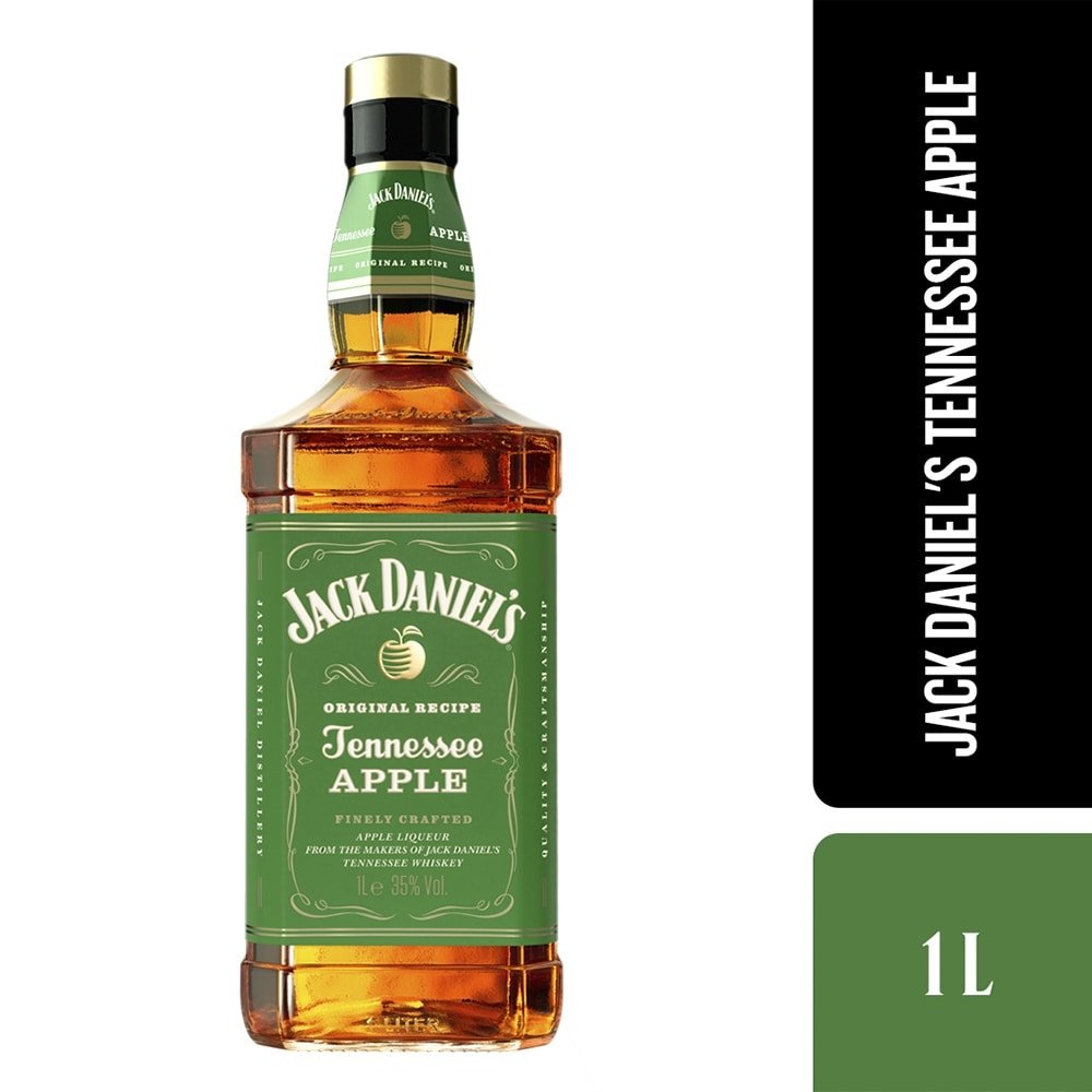 Licor de Whisky Jack Daniel's Apple Tennessee 1 Litro
