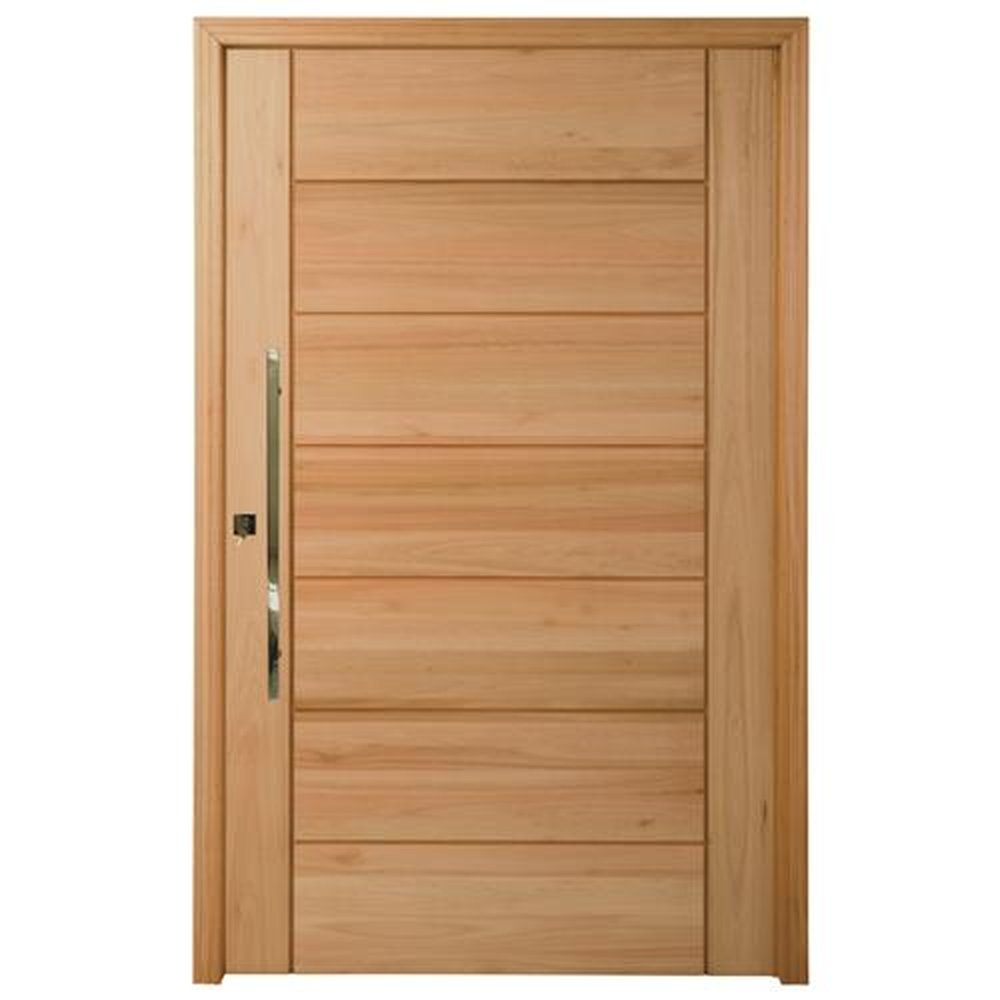 Porta Pivotante Madeira Maciça PM58 Quartier 210X100 Eucalipto