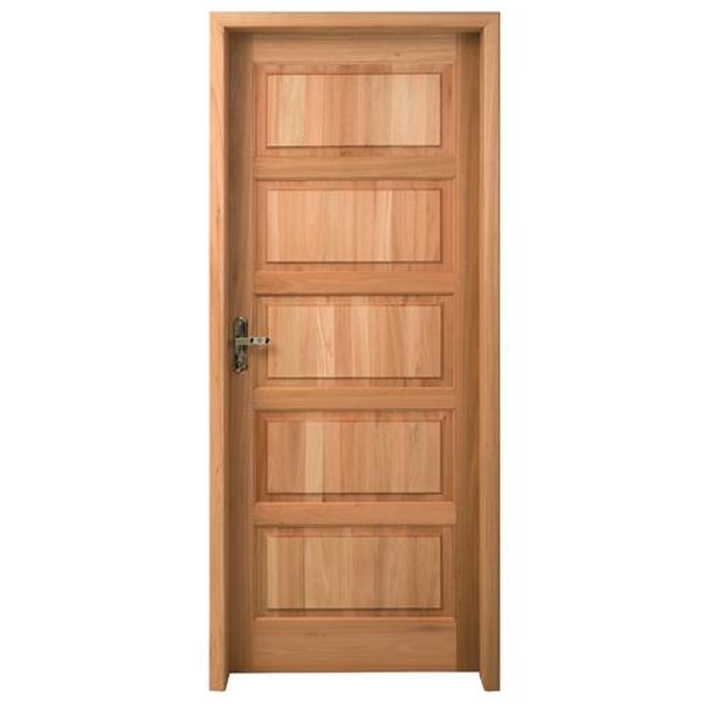Kit Porta Pronta Madeira Maciça PP01 210X80 Direita Eucalipto