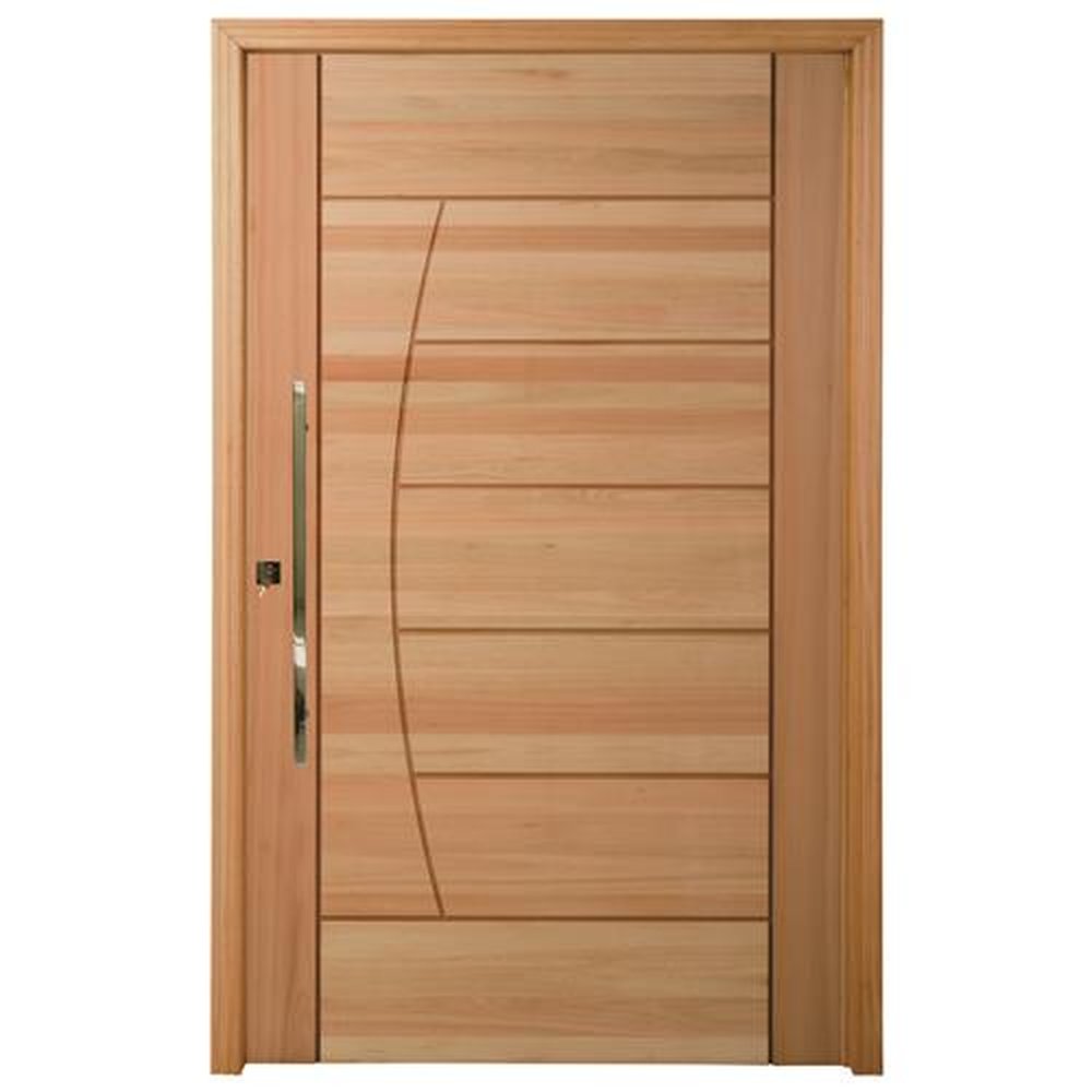 Porta Pivotante Madeira Maciça PM78 Solar 210X120 Eucalipto