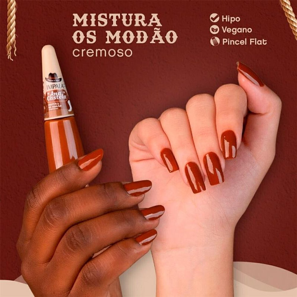Press Kit Esmalte Impala Ana Castela 7,5ml 10 Cores