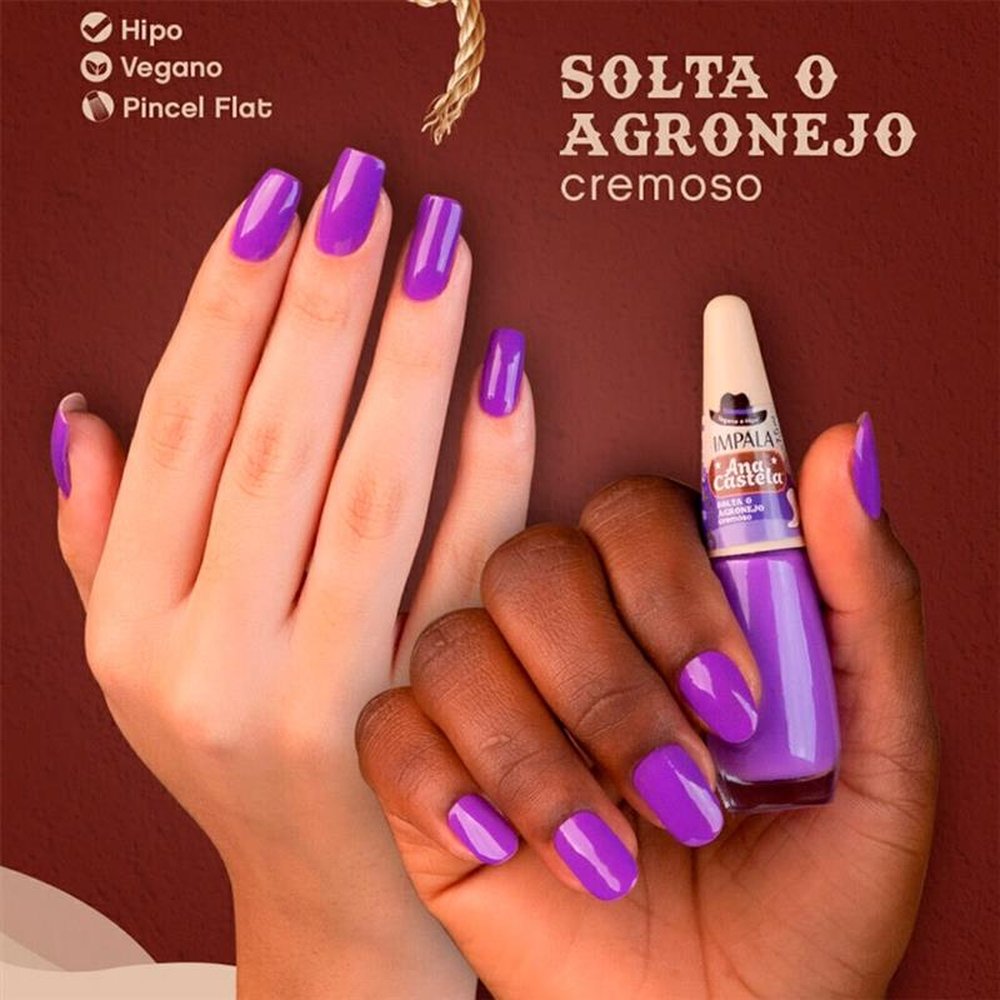 Press Kit Esmalte Impala Ana Castela 7,5ml 10 Cores