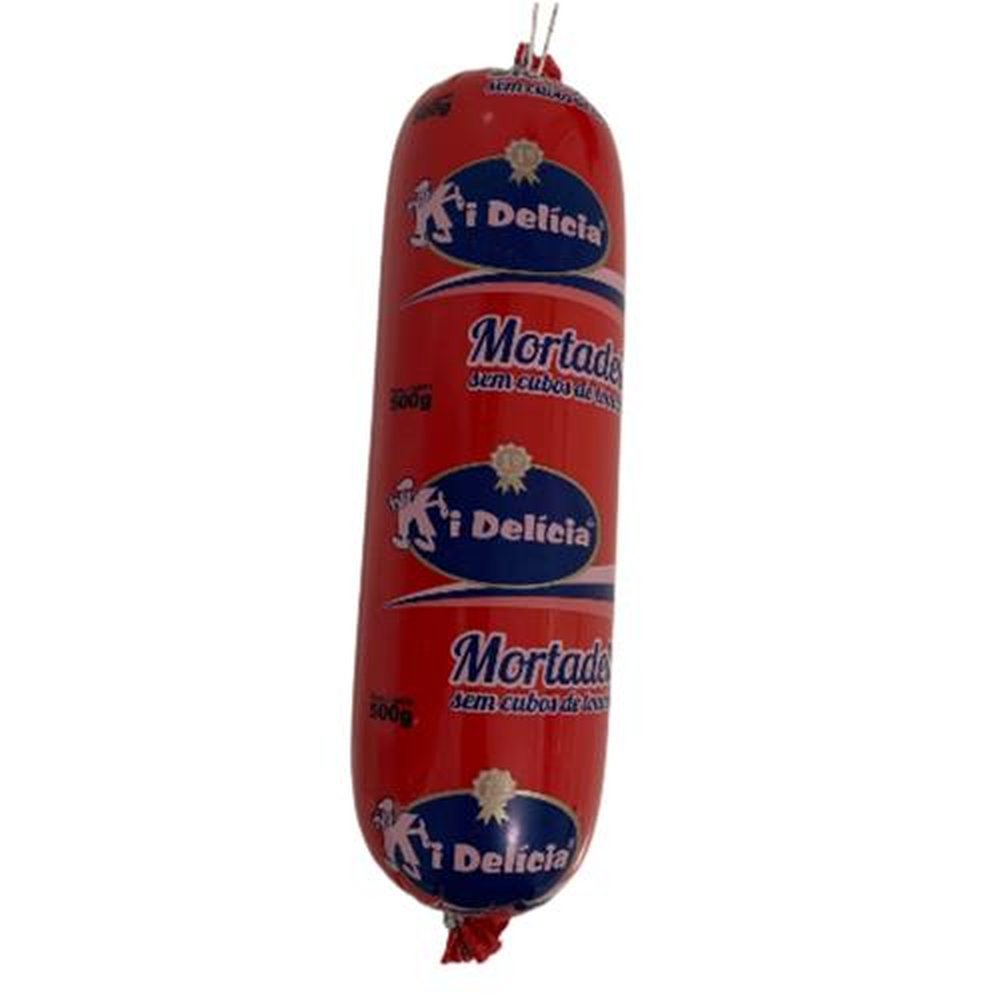 Mortadela Boi Ki Delícia 500 g - Caixa com 24 Unidades