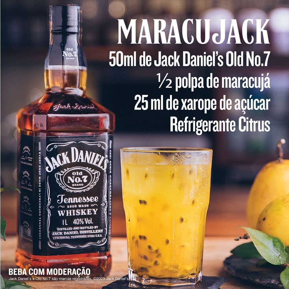 Whisky Jack Daniel's Old No.7 Tennessee 1 Litro